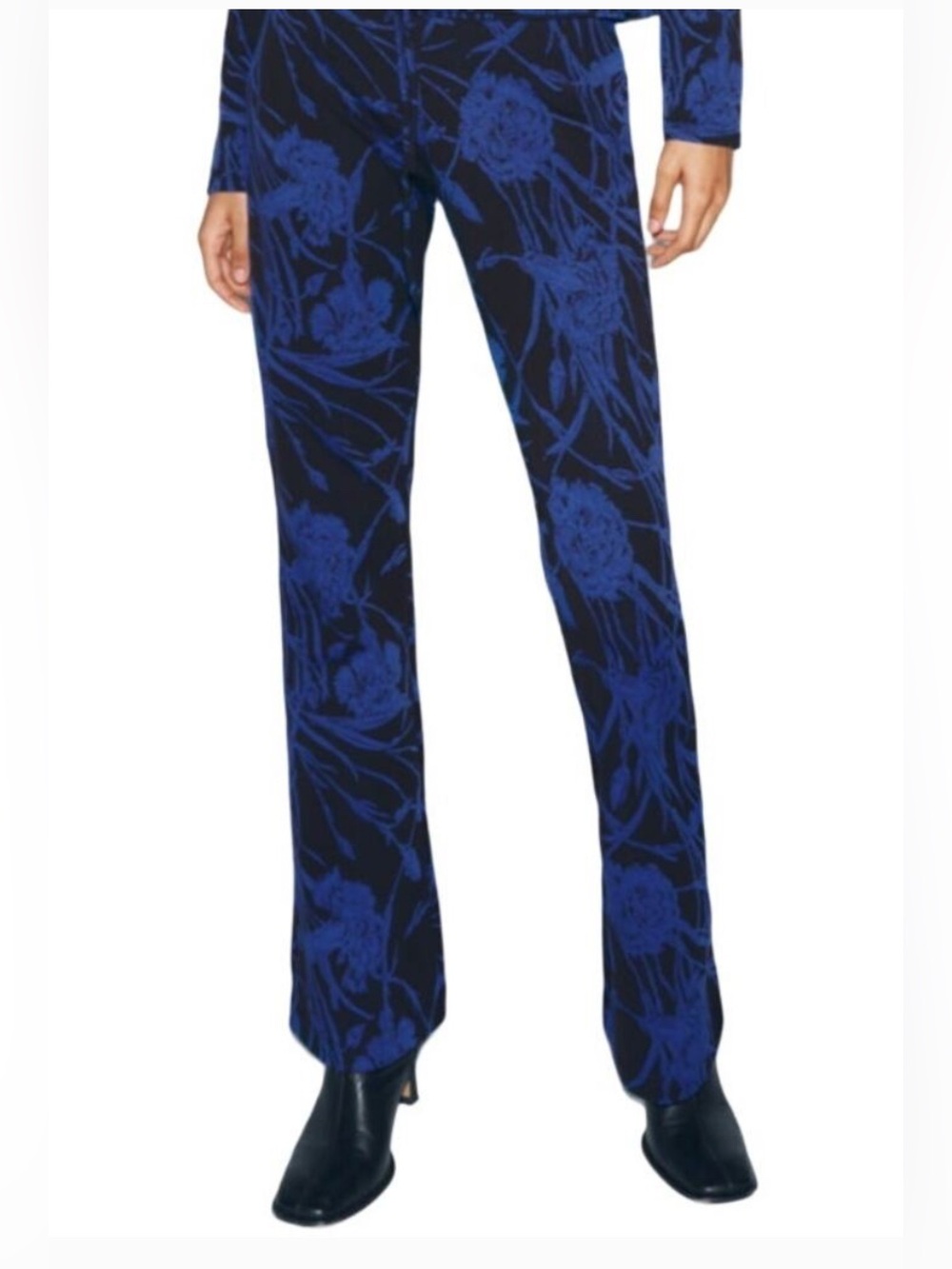 Zara Ponte Flare Pants